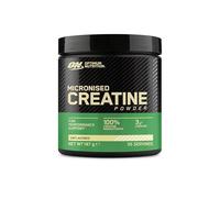 Optimum Nutrition Créatine Micronisée en Poudre, Sans Arôme, 187g, 55 Doses