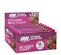 OPTIMUM NUTRITION Barre protéinée Croustillante Chocolat & Fruits rouges 12x55 g