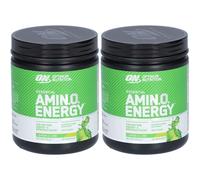 OPTIMUM NUTRITION Essential Amin.O. Energy™ Citron & vert Set(S) 2x272 g