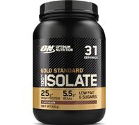 Optimum Nutrition Gold Standard 100% Isolate Protéine de Whey, 930g | Chocolat, 31 Portions, Protéine en Poudre, BCAAs et Glutamine, Pré et Post Entraînement