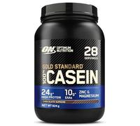 Optimum Nutrition Gold Standard 100% caséine protéine en poudre avec zinc, magnésium et acides aminés, favorise croissance & réparation musculaire de nuit, saveur Suprême Chocolat, 28 doses, 924 g