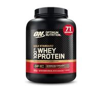 Optimum Nutrition Gold Standard 100% Whey, Poudre de Protéines pour Construction et Récupération Musculaire, avec Glutamine et Acides Aminés BCAA Naturels, Chocolat au Lait, 71 Portions, 2,27 kg