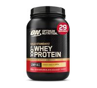 Optimum Nutrition Gold Standard 100% Whey, Poudre de Protéines pour Construction et Récupération Musculaire, avec Glutamine et Acides Aminés BCAA Naturels, Vanille Française, 30 Portions, 900 g