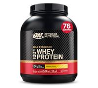 Optimum Nutrition Protéine en poudre Gold Standard 100% Whey – Crème de Banane 2,28 kg (76 doses)