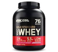 Optimum Nutrition Gold Standard 100% Whey Protéine en Poudre, 2,28 kg | White Chocolate Raspberry, 76 Portions, 24g de Protéines,BCAA,Soutient la Croissance et la Récupération Musculaires