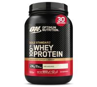 Optimum Nutrition Gold Standard 100% Whey Protéine en Poudre, 900 g | Unflavoured, 30 Portions, 24g de Protéines,BCAA,Soutient la Croissance et la Récupération Musculaires