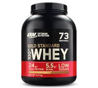 Optimum Nutrition Gold Standard 100% Whey, Poudre de Protéines pour Construction et Récupération Musculaire, avec Glutamine et Acides Aminés BCAA Naturels, Caramel Toffee Fudge, 73 Portions, 2,27 kg