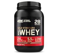 Optimum Nutrition Gold Standard 100% Whey, Protéine en Poudre, Goût Chocolat Noisette, 896g, 28 Doses