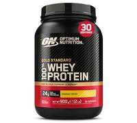 Optimum Nutrition Protéine Gold Standard 100% Whey – Glutamine & BCAA – Crème de Banane 900 g