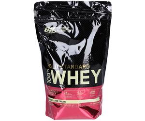OPTIMUM NUTRITION Gold Standard 100 % Whey - Protéines en poudre Glace à la vanille Poudre 450 g