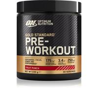 Optimum Nutrition Gold Standard Pre-Workout aide aux performances sportives saveur Fruit Punch 330 g