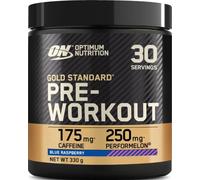 Optimum Nutrition Pré-workout Gold Standard aide aux performances sportives Blue raspberry 330 g