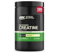 Optimum Nutrition – Créatine micronisée en poudre – Sans arôme – 634 g (186 doses)