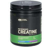 Optimum Nutrition – Créatine micronisée en poudre – Goût Blue Raspberry – 247,5 g (55 doses)