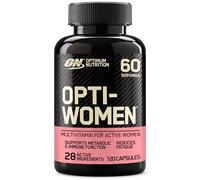 Optimum Nutrition Opti-Women, Complément Alimentaire Multivitaminé, Gélules avec Vitamines et Minéraux Essentiels pour les Femmes, Non Aromatisé, 60 Portions, 120 Gélules