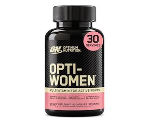 Optimum Nutrition Opti-Women Multivitamines, 60 Gélules, Cure de 1 Mois
