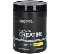 Optimum Nutrition – Créatine en poudre – Platinum Creatine Plus – Goût ananas – 350 g (50 doses)