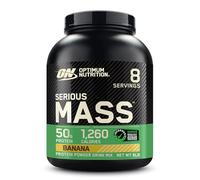 Optimum Nutrition Serious Mass Gainer en Poudre, Goût Banane, 2.73kg, 8 Doses