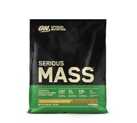 Optimum Nutrition Serious Mass Poudre de Protéine Gain de Masse Hautement Calorique avec 25 Vitamines et Minéraux, Créatine Monohydrate, Glutamine, Chocolat et Beurre de Cacahuète, 16 Portions, 5,45kg