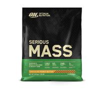 Optimum Nutrition Serious Mass Poudre protéinée pour prise de masse, saveur chocolat beurre de cacahuète 5,45 kg (16 portions)