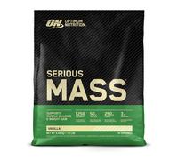 Optimum Nutrition Serious Mass Poudre protéinée pour prise de masse, Vanille 5,45 kg (16 portions)