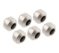 Optimus Hardtube Fitting, 12 Mm, 6er-pack Mit Werkzeug - Satin Nickel