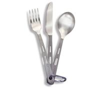Optimus Titanium Cutlery Set 3 Pieces Argenté
