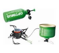 Réchaud multi-combustibles & bidon fuel