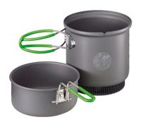 Optimus - Terra Weekend HE Kochset 0,95 - Popote - 0,95 l - dark grey / green
