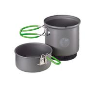 OPTIMUS Terra Weekend HE Ensemble de casseroles 0.95 Litre, Anthracite