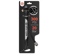 Optio Cycle Pompe Haute Pression VTT - Pompe Amortisseur VTT avec Manomètre pour Suspension & Fourche Velo | Compatible Fox, RockShox, Manitou