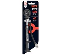 Optio Cycle Pompe Haute Pression VTT - Pompe Amortisseur VTT avec Manomètre pour Suspension & Fourche Velo | Compatible Fox, RockShox, Manitou