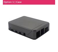 Option 1 Argon NEO framboise Pi 4 boîtier en aluminium coque en métal coulissant couverture magnétique refroidissement passif silicium dissipateur thermique pour RPi modèle 4B