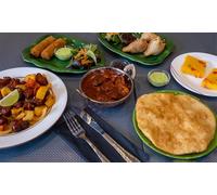 Option 1 : Thali Entrée + Plat ou Plat + Dessert pour 2 personnes