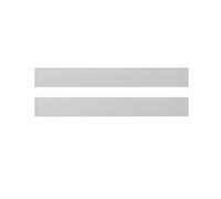 Option 2 pans pour lit transformable 140 cm blanc