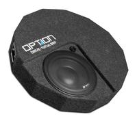 OPTION DRIVE-10 Flat Subwoofer Bassreflex Plat Roue de Secours 300W 4Ohm