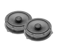 Option Haut-parleur arrière compatible avec Dacia Duster (type SR, 2017-2024) - Plug & Play haut-parleur arrière 2 voies système de haut-parleurs coaxiaux