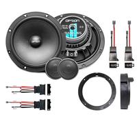 Option Haut-parleur compatible avec VW Golf VI (type 1K1/1K5) - Haut-parleur avant Plug & Play 2 voies