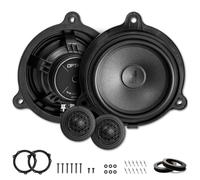 Option Haut-parleurs compatibles avec Renault Master IV (RDA/RDB/RDC) - Système de haut-parleurs avant 100 % Plug & Play avec tweeter de 25 mm, 75 W RMS, haute efficacité