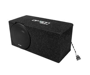 Option Kit caisson de basses compatible avec Skoda Enyaq à partir de l'année de construction 2020 (avec système audio H/K d'usine en usine) Rock-9 passif subwoofer Bassreflex de 20 cm, 200 W RMS