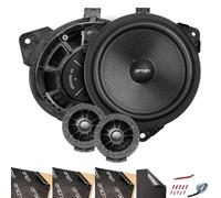 Option Kit de haut-parleurs compatibles avec Suzuki Swace (à partir de 2020, système audio standard) - 100 % Plug & Play - Haut-parleurs avant 2 voies 17 cm avec isolation et outils