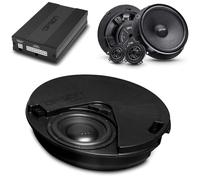 Option Niveau sonore DSP V2 compatible avec Skoda Karoq (1ère génération, année de construction à partir de 2017, système audio standard) | Système audio Plug & Play avec amplificateur DSP 6 canaux