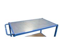 Option plateau tôle galva 1300x800 mm pour servantes - FIMM - 882006148