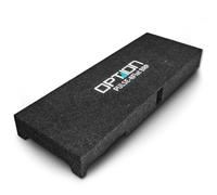 Option PULSE-8FLAT-BRP-D4 Caisson de basses passif compact de 20 cm dans un boîtier Bass Reflex - Caisson de basses plat avec double bobine vocale (2 x 4 Ohm)