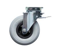 Option roues PN versus CC Ø 160 mm - CU max 250 kg - 2 fixes + 2 pivotantes à frein - FIMM - 802000113