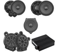 Option Système audio V2 pour Mercedes W214/S214 (système audio standard, à partir de 2023) - Amplificateur DSP 8 canaux 100 % Plug & Play, haut-parleurs avant et arrière, haut-parleur central