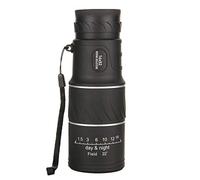 Option télescope Unique - Jumelles Haute définition 16x52 pour Adultes, télescope monoculaire Noir pour Sports de Plein air
