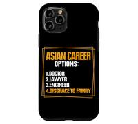 Options de carrière asiatiques Médecin Avocat Ingénieur Disgrâce à Fami Coque pour iPhone 11 Pro