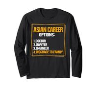 Options de carrière asiatiques Médecin Avocat Ingénieur Disgrâce à Fami Manche Longue