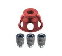 Options de manchon de perçage disponibles avec l'outil de localisation de poinçon vertical de précision (C)